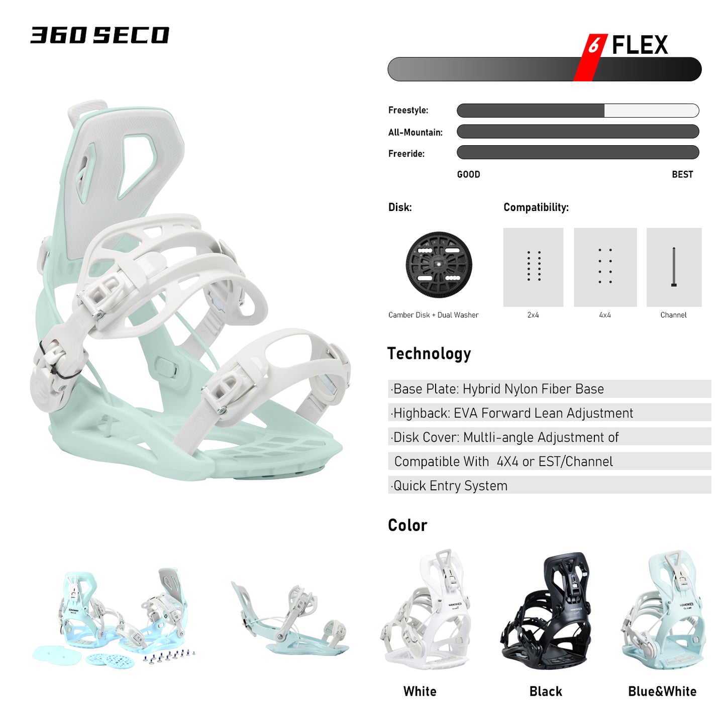 XCMAN Snowboard Packages Ink Cosmos-360 seco 2025