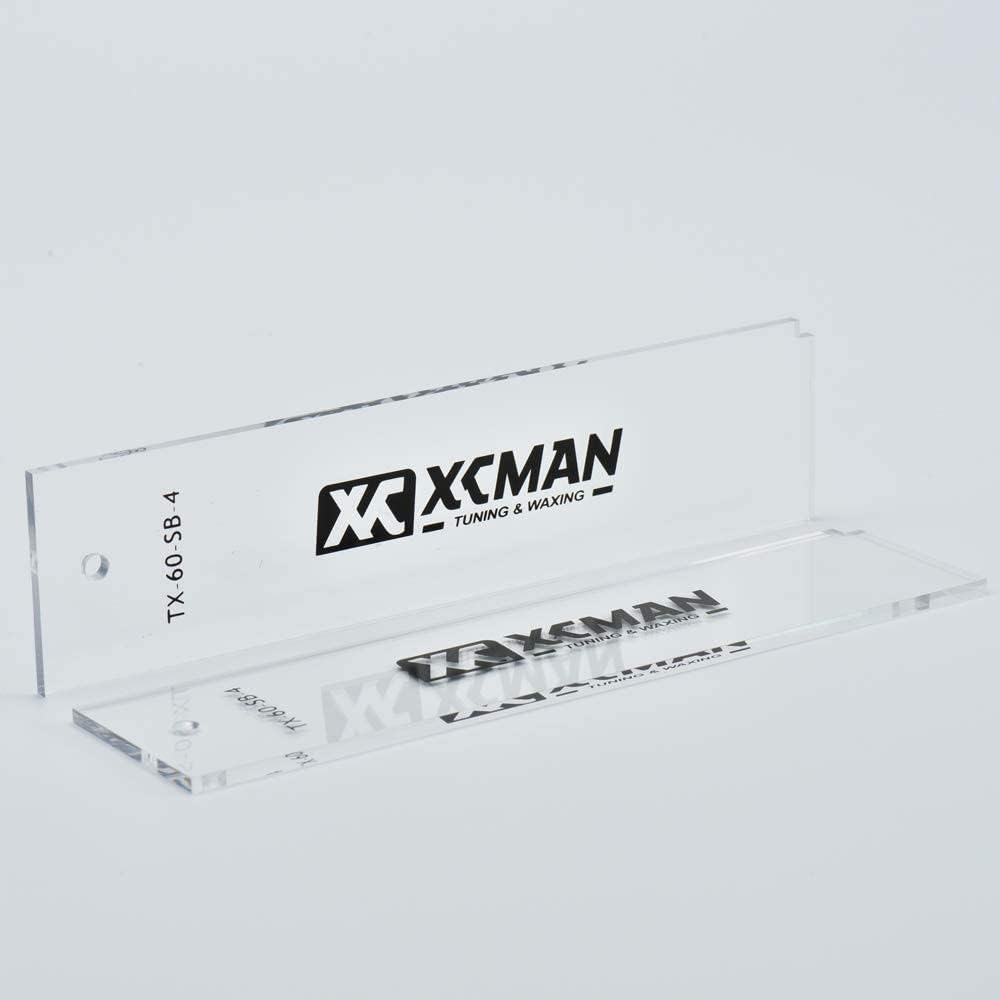 XCMAN Alpine Ski Freeride & Snowboard Base Wax Plastic Scraper 2pcs