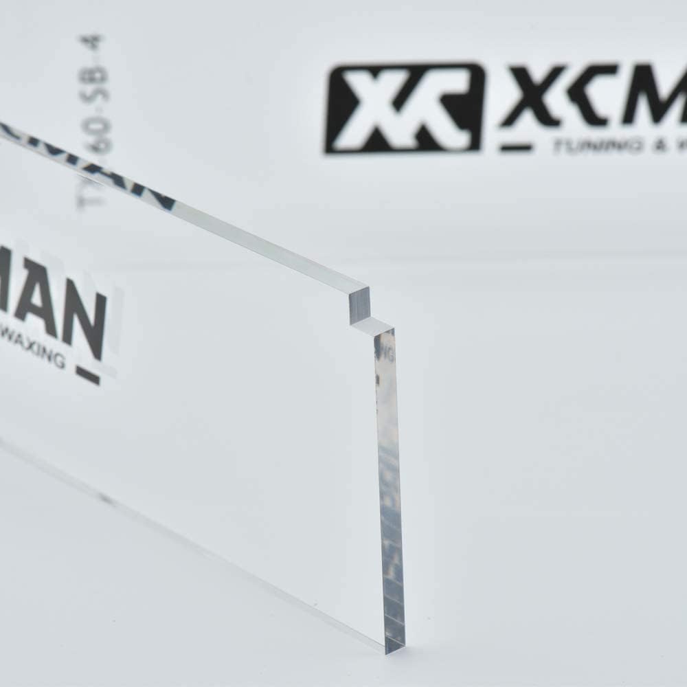 XCMAN Alpine Ski Freeride & Snowboard Base Wax Plastic Scraper 2pcs