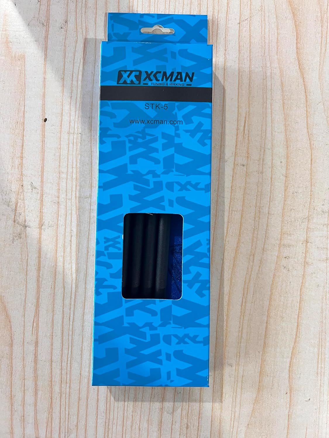 XCMAN Alpine Freeride Snowboard Ski Base Ptex Base Repair Kit:5 ptex,Metal Scraper,Sanding Sponge