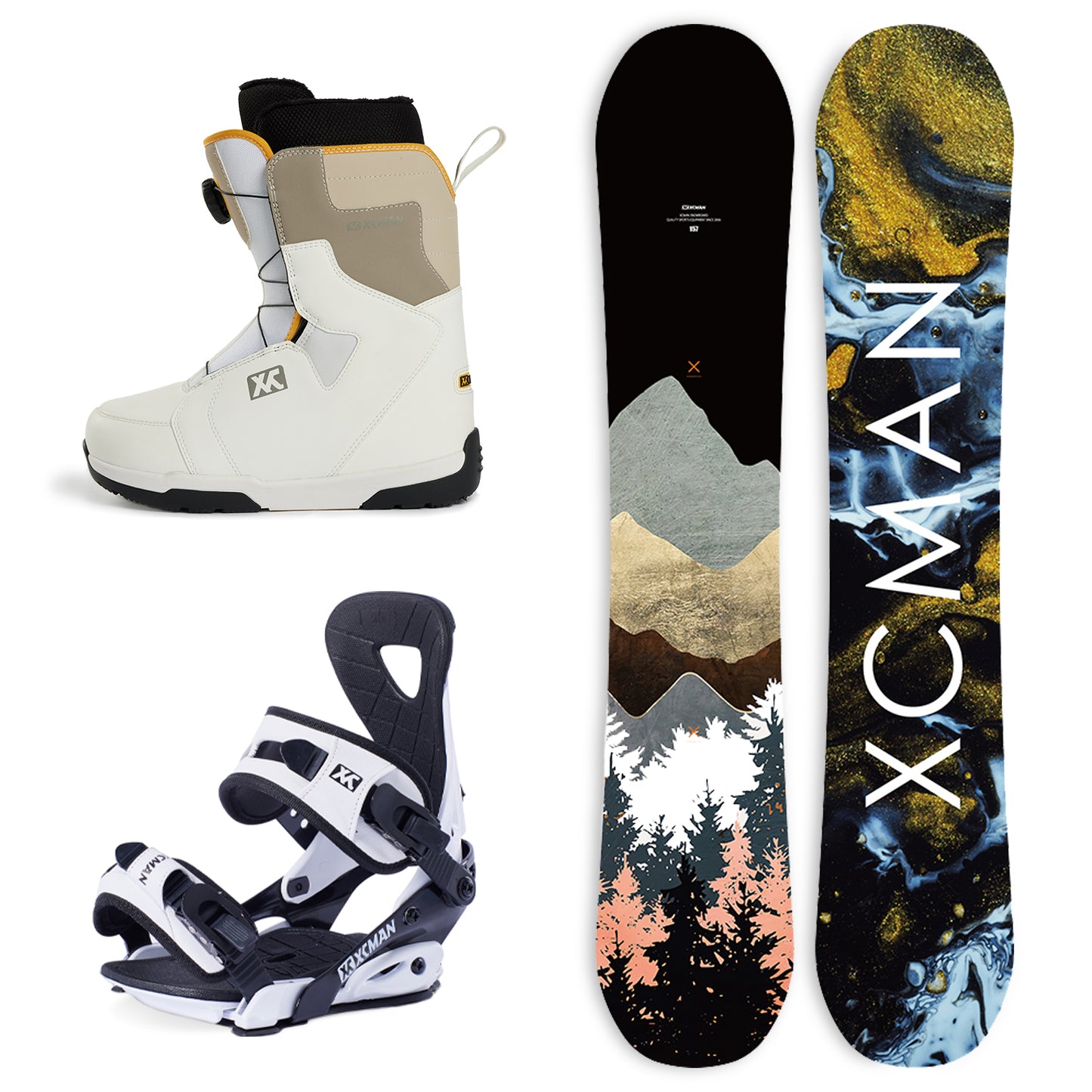 XCMAN Snowboard Packages Ink Cosmos-M2 2025