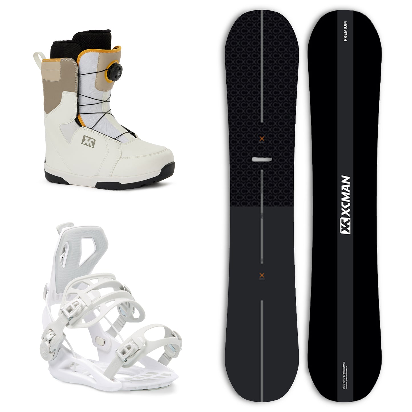 XCMAN Snowboard Packages Quantum Fissure-360 seco 2025