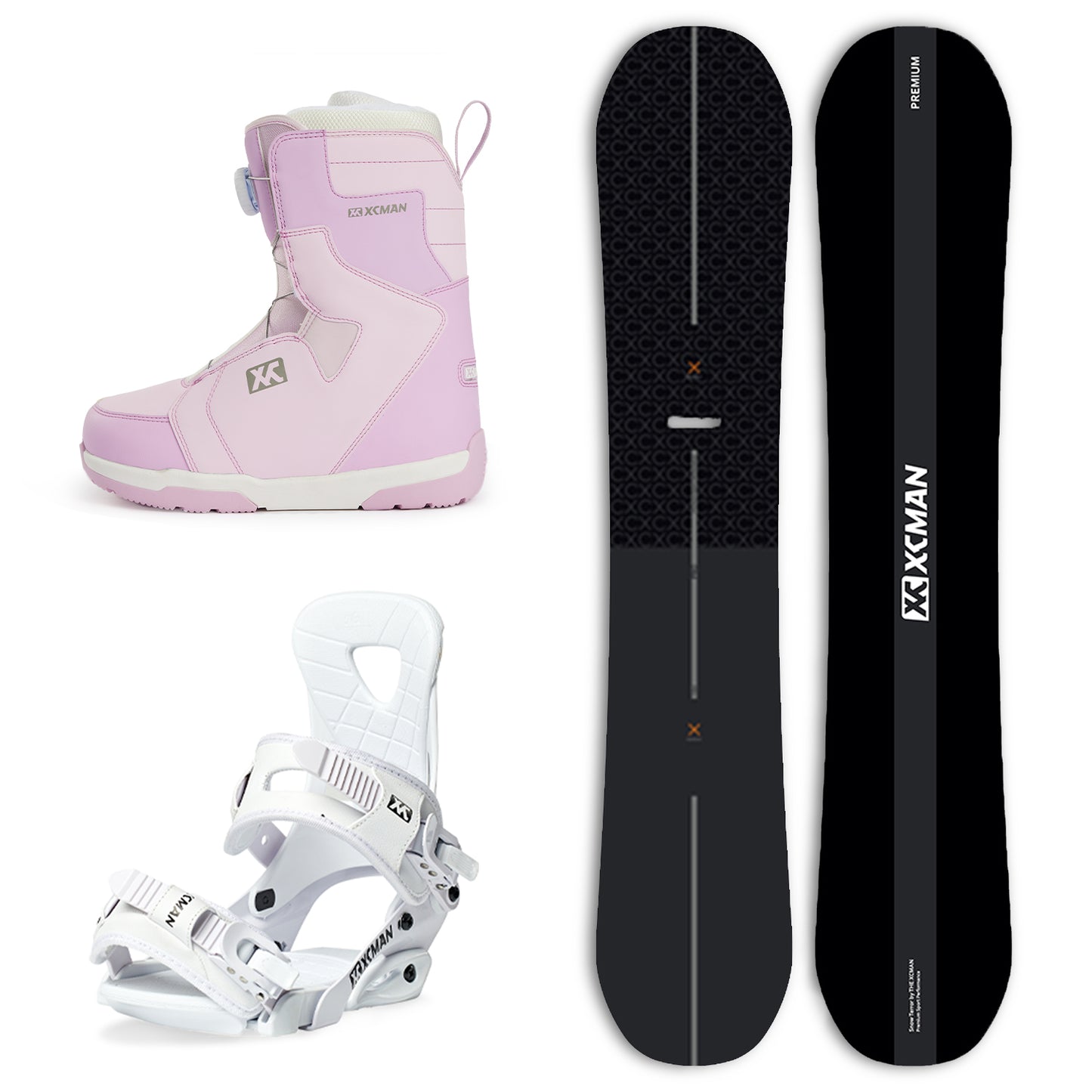 XCMAN Snowboard Packages Quantum Fissure-M2 2025