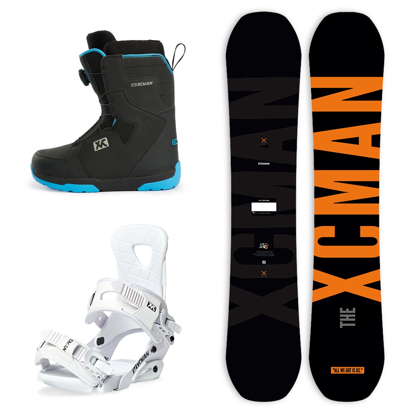 XCMAN Snowboard Packages Ember Nocturne-M2 2025 xcmansport