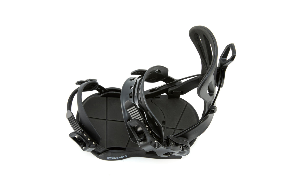 Xcman 360 Seco Pro All-Mountain Snowboard Bindings - Black