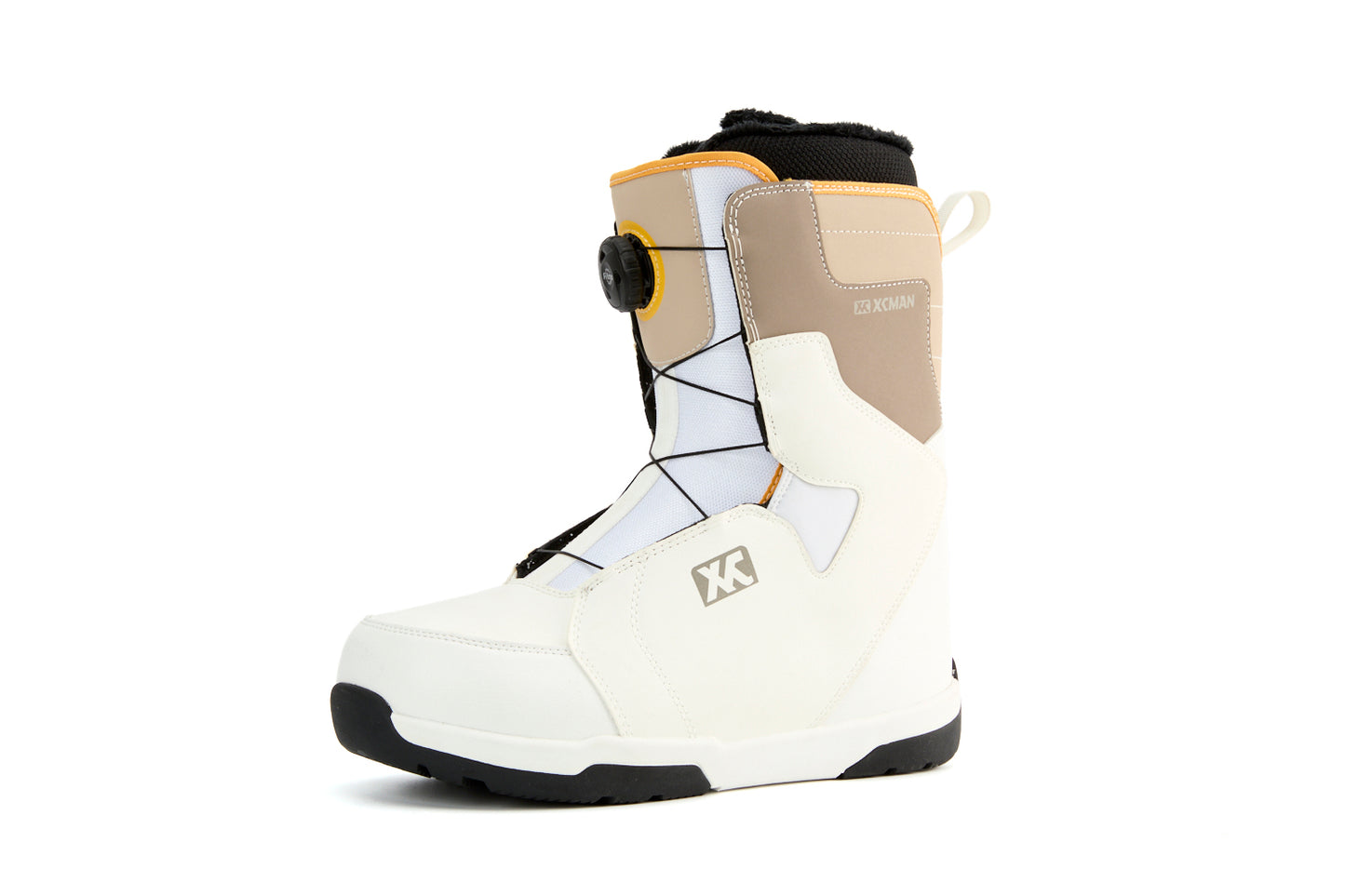 XCMAN Snowboard Boots-XFITGO White