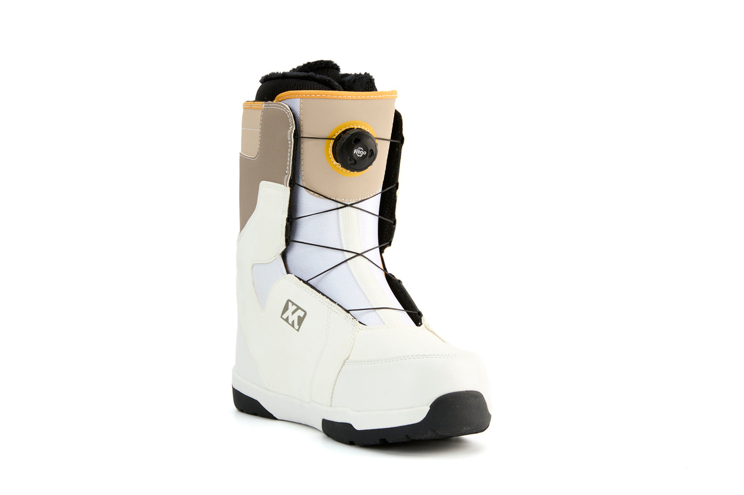 XCMAN Snowboard Boots-XFITGO White