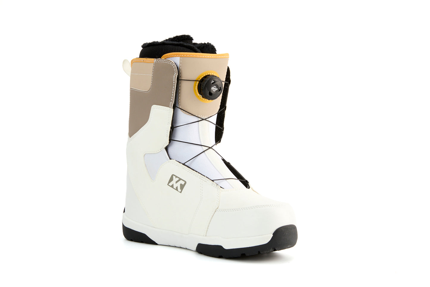 XCMAN Snowboard Boots-XFITGO White
