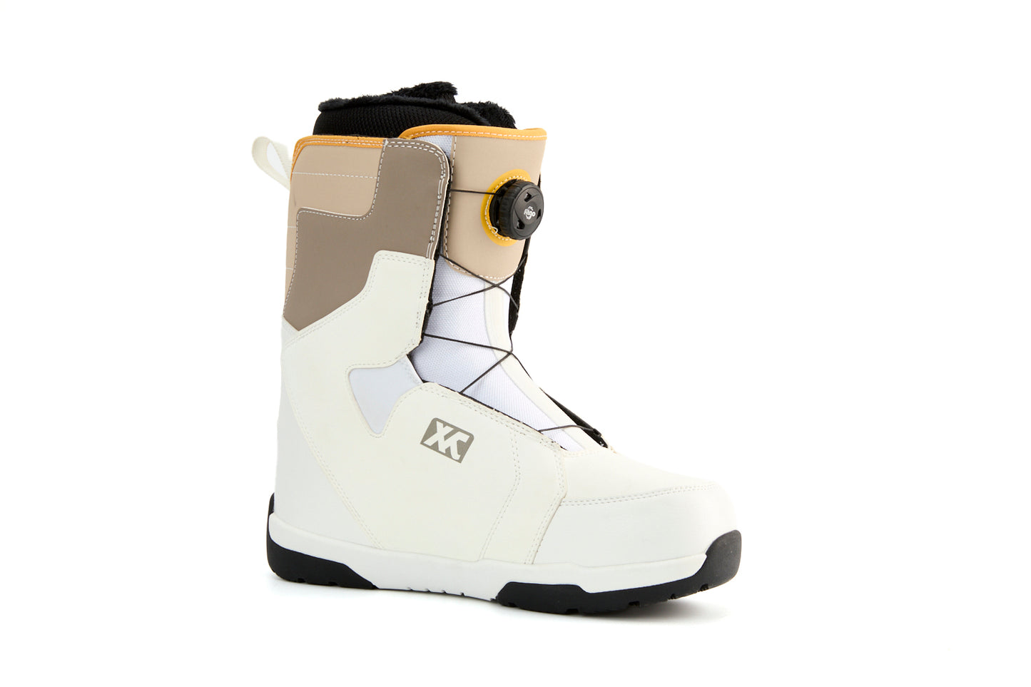 XCMAN Snowboard Boots-XFITGO White
