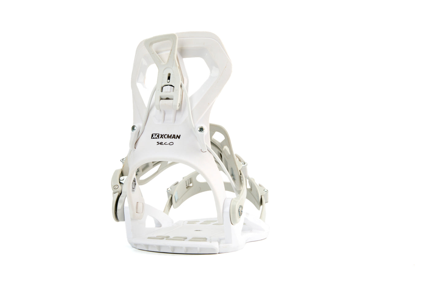 Xcman Snowboard Bindings-360 seco-White