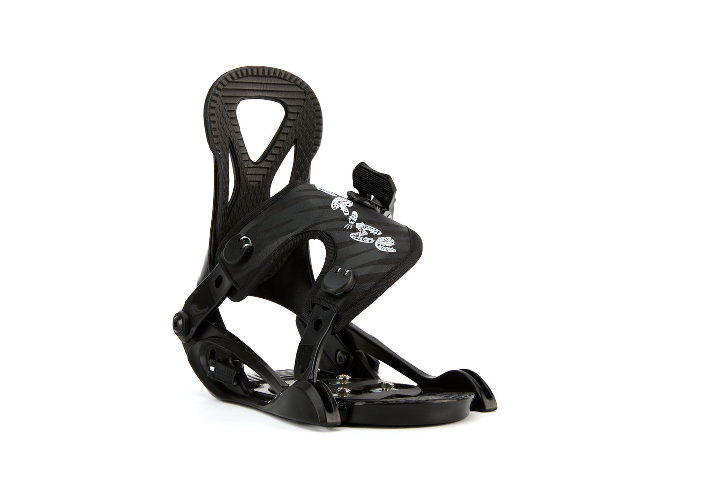 TERROR Kid's Snowboard Bindings-Prime F1-Black