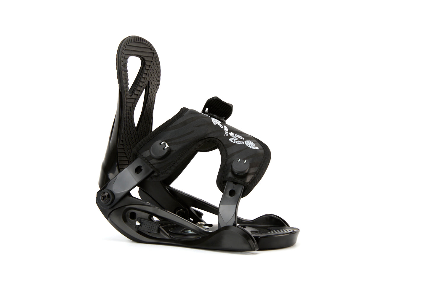 TERROR Kid's Snowboard Bindings-Prime F1-Black
