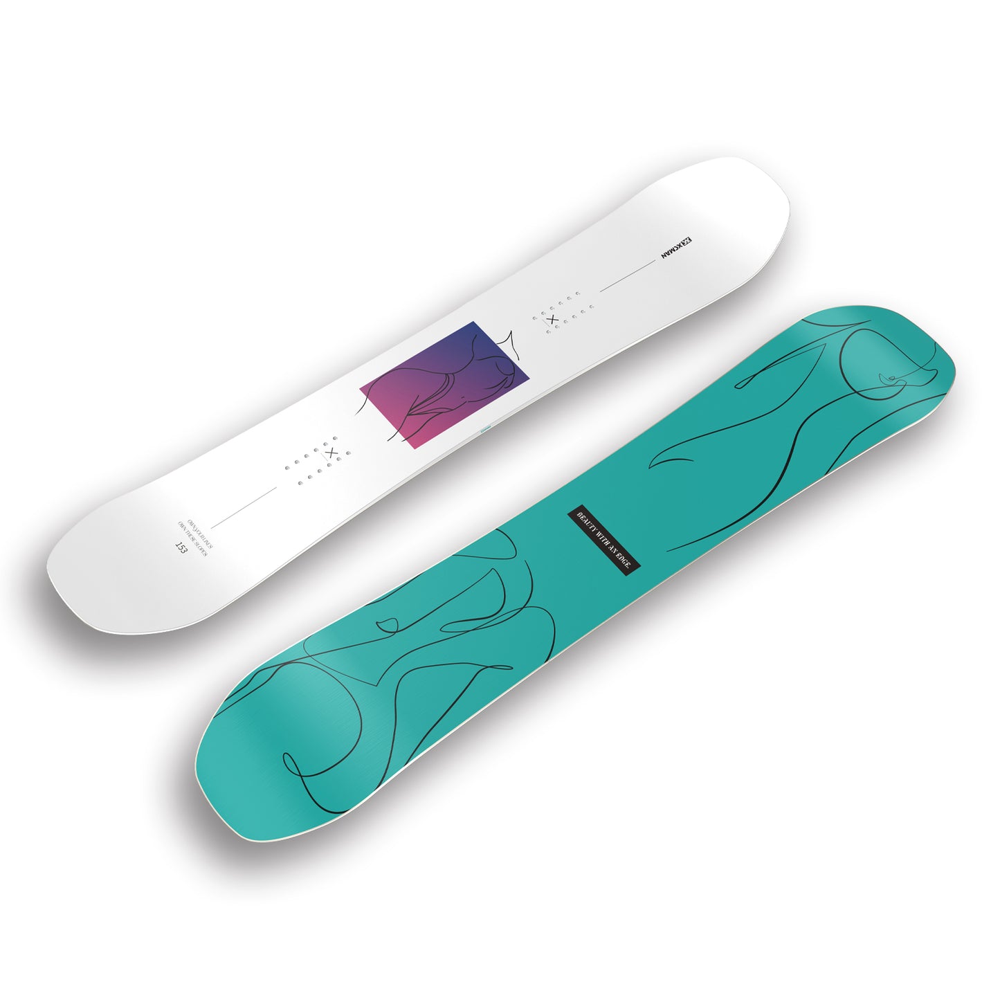 XCMAN All Mountain Snowboard Ophelia