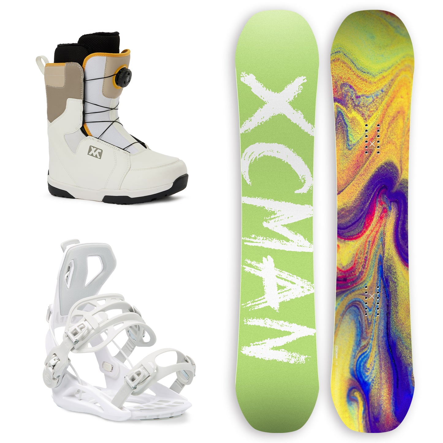 XCMAN Snowboard Packages Verdant Alchemy-360 seco 2025