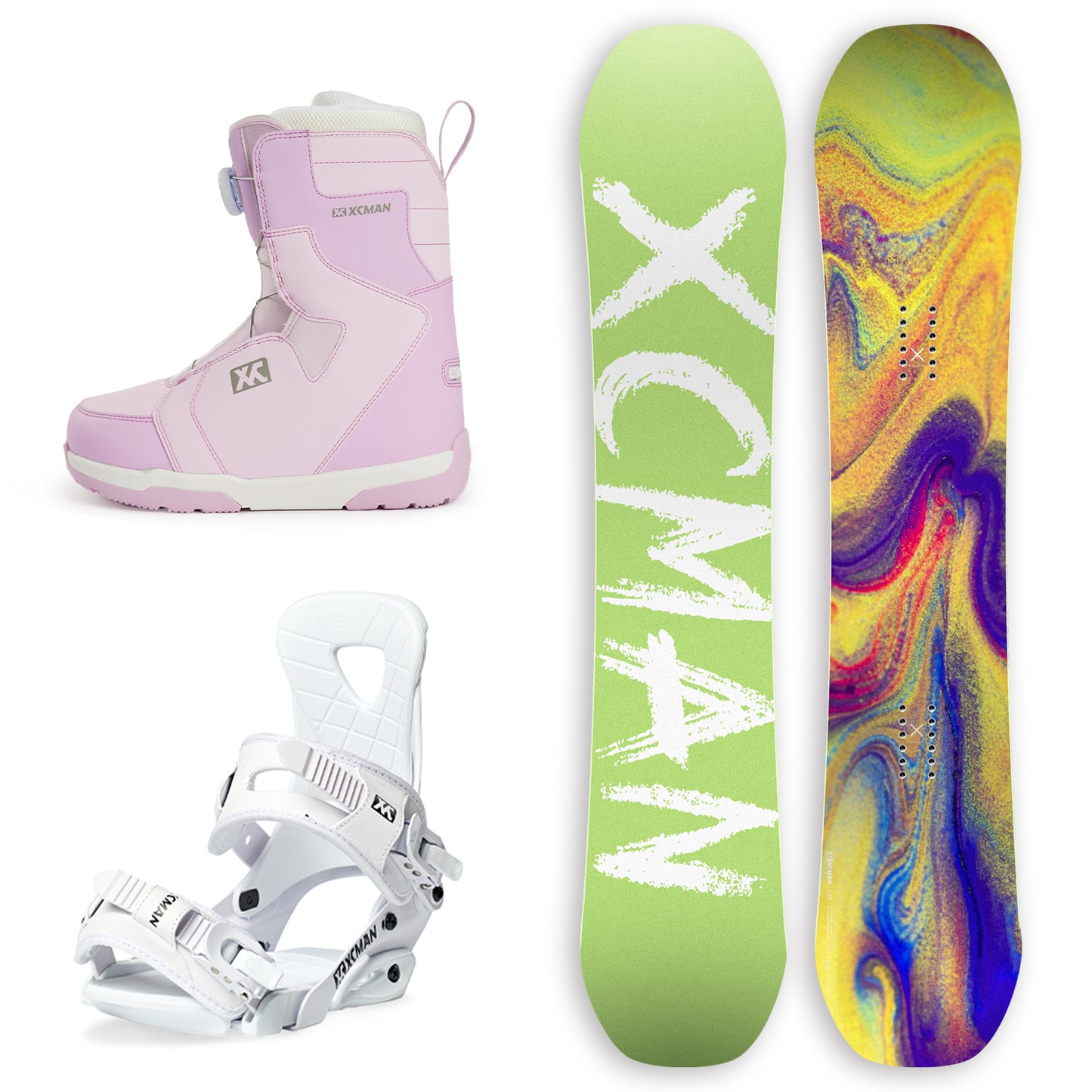 XCMAN Snowboard Packages Verdant Alchemy-M2 2025