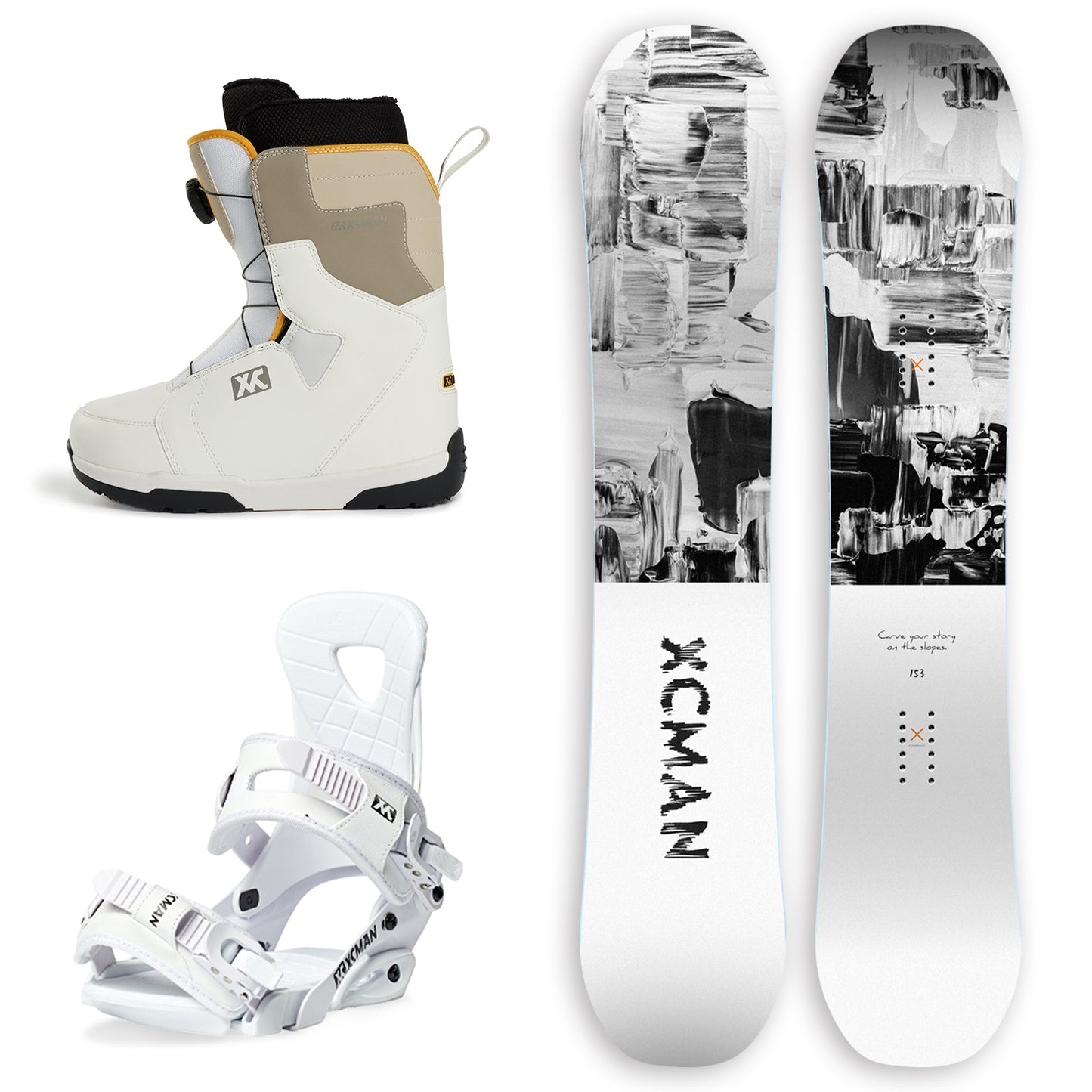 XCMAN Snowboard Packages Carved-M2 2025