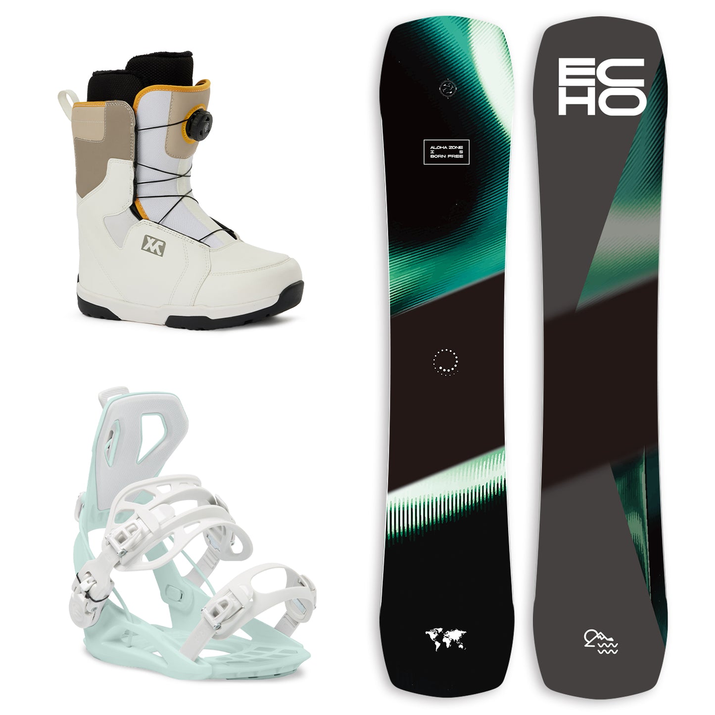 XCMAN Snowboard Packages ECHO-360 seco 2025