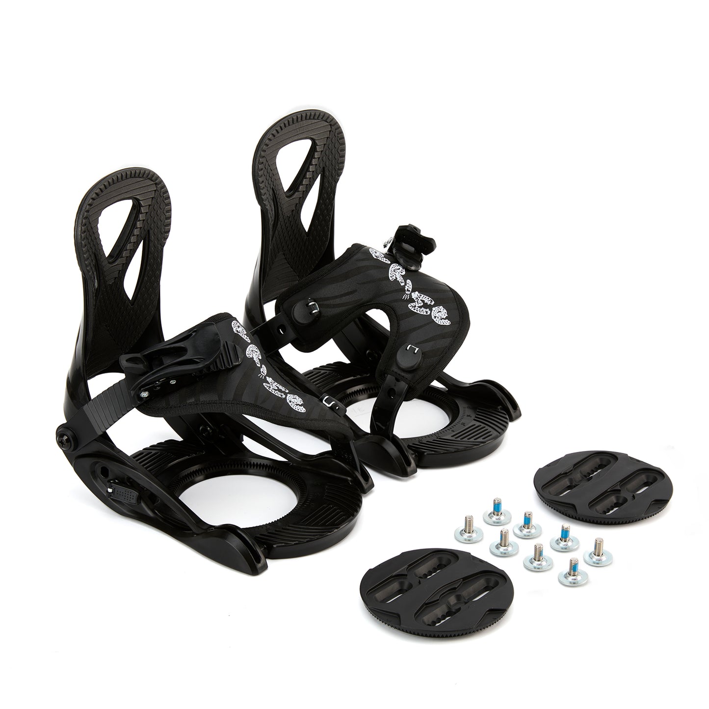 TERROR Kid's Snowboard Bindings-Prime F1-Black