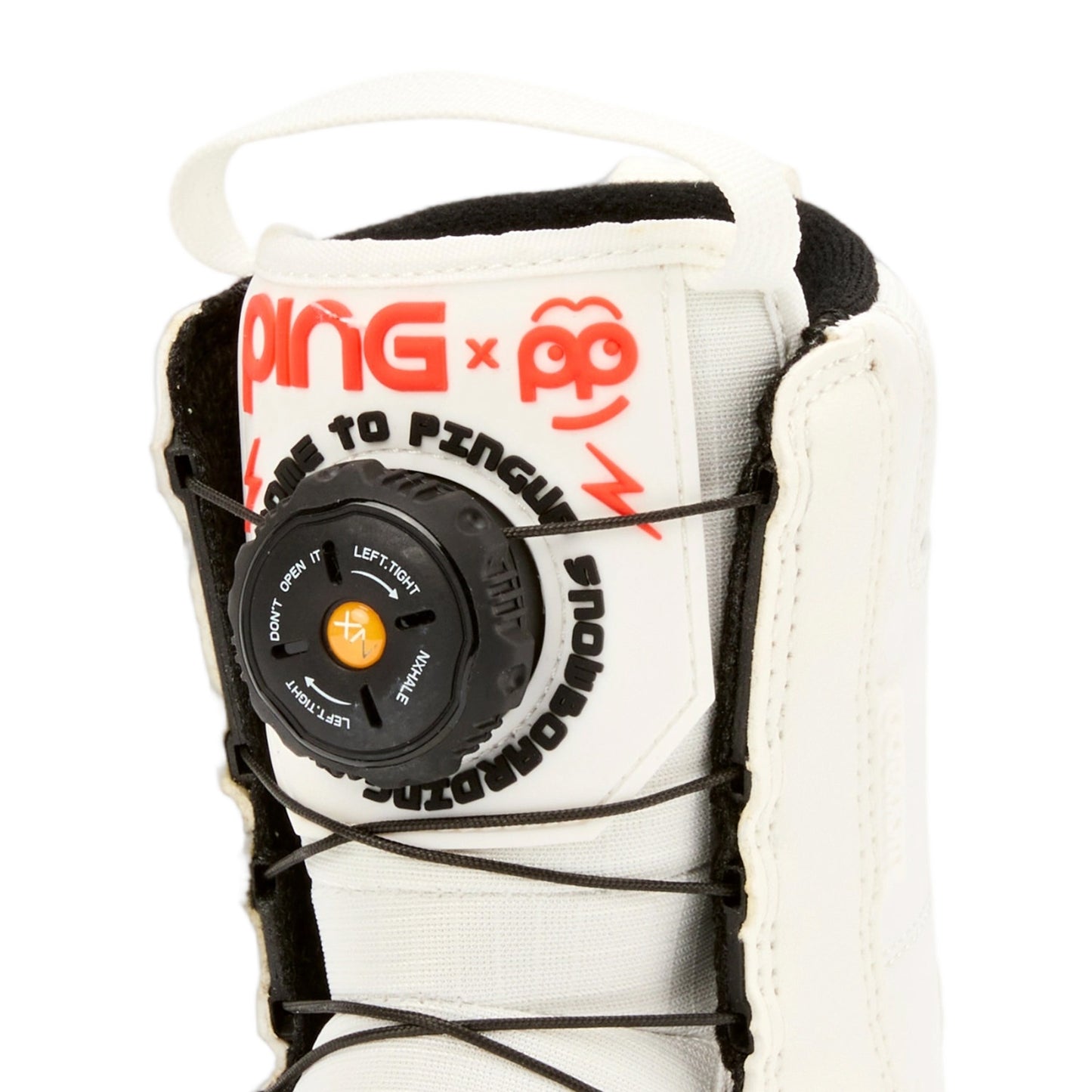 LUCKYBOO Snowboard Boots -PP-White