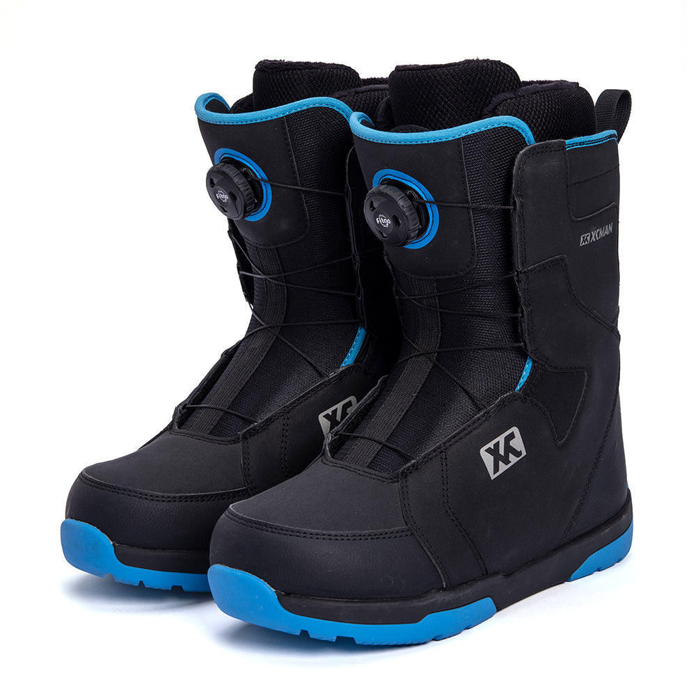 XCMAN Snowboard Boots-XFITGO Black