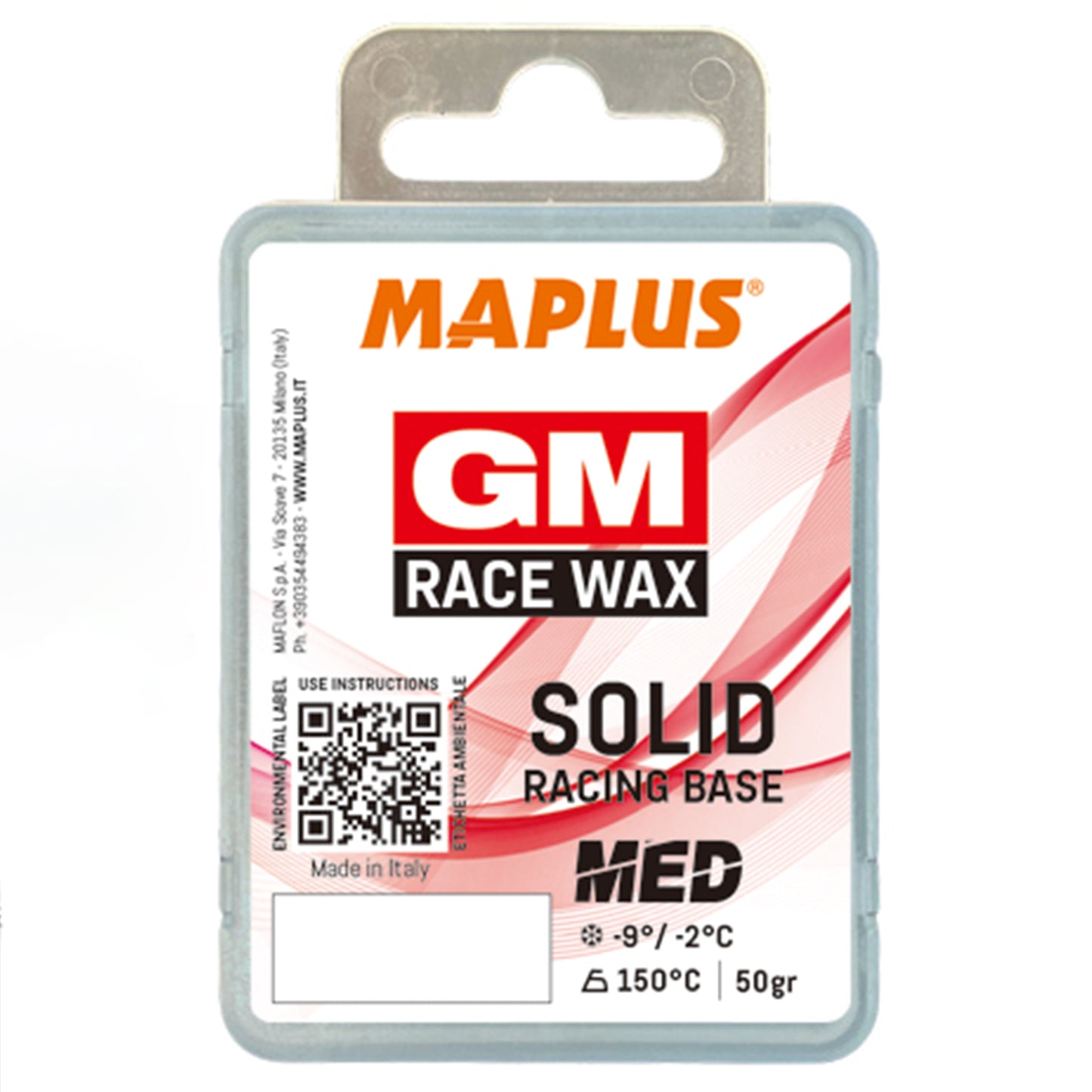 MAPLUS GM Race Wachs Solid Heiß 250g MFF0172