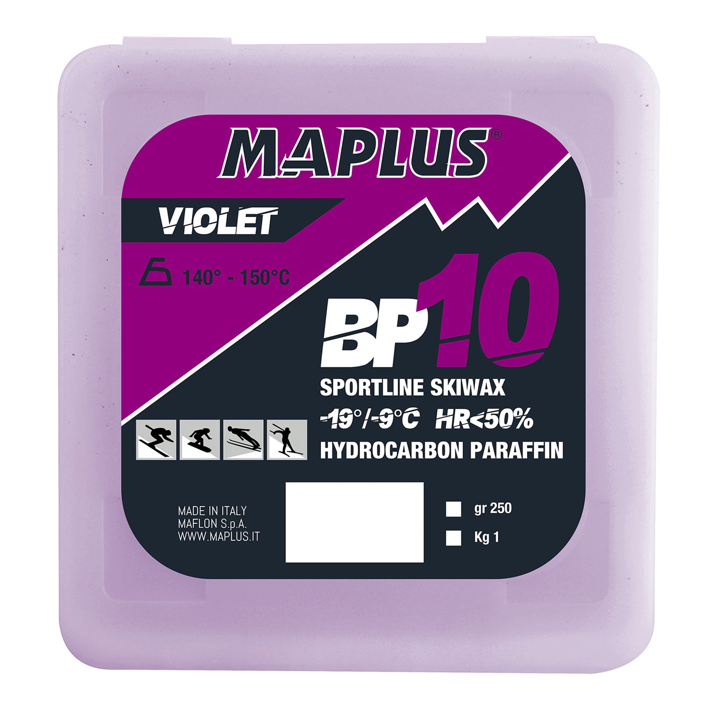MAPLUS BP10 Performance Solid Wax Base YELLOW 250g MW0312