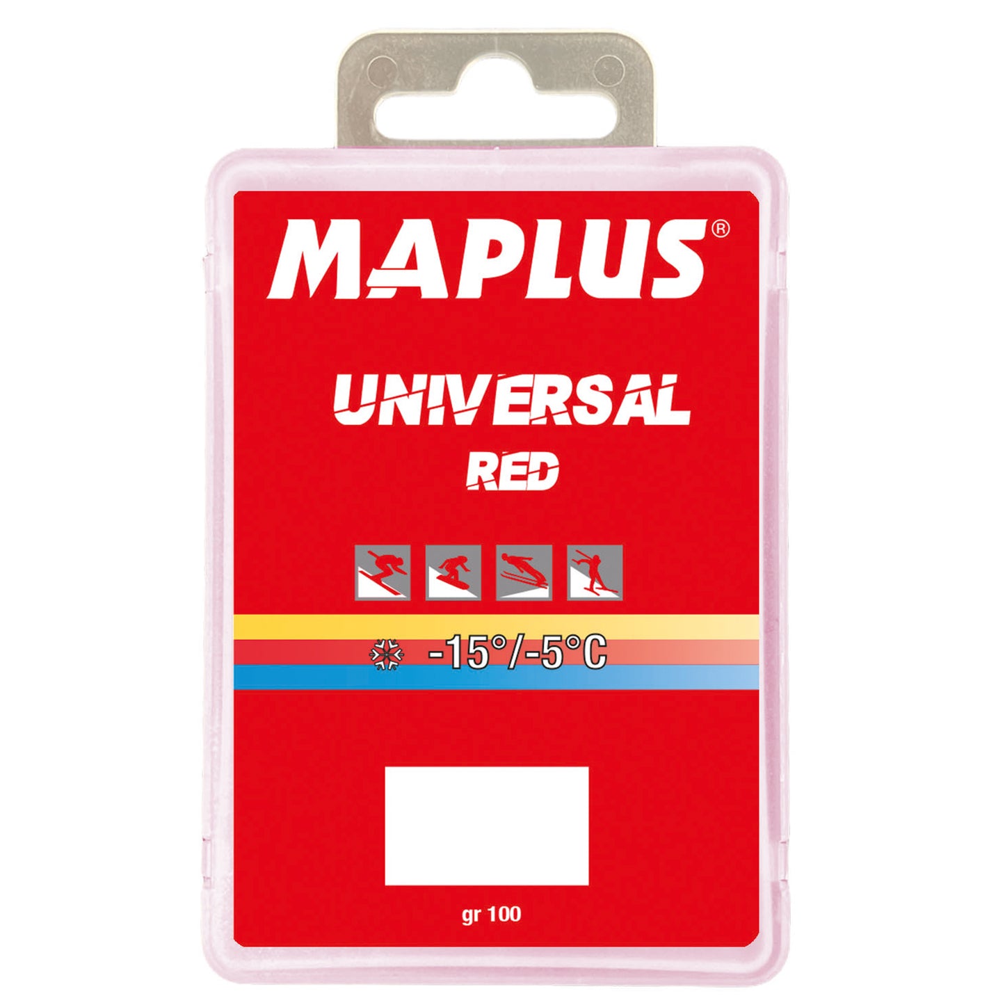MAPLUS Universal Solid Red 250g MW0702