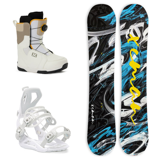XCMAN Snowboard Packages Snowstorm Night-360 seco 2025