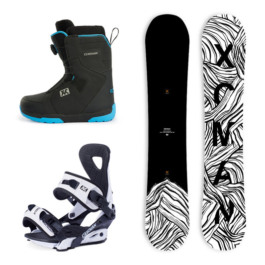 XCMAN Snowboard Packages Monsoon Inkblot-M2 2025