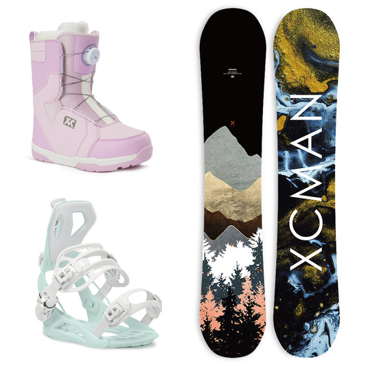 XCMAN Snowboard Packages Ink Cosmos-360 seco 2025