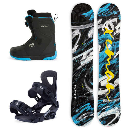 XCMAN Snowboard Packages Snowstorm Night-M2 2025