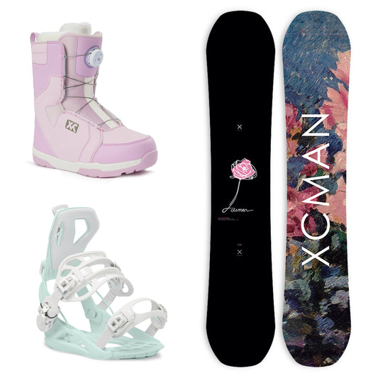 XCMAN Snowboard Packages Thorns Stigmata-360 seco 2025