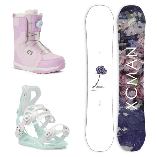 XCMAN Snowboard Packages Lunar Wisteria-360 seco 2025