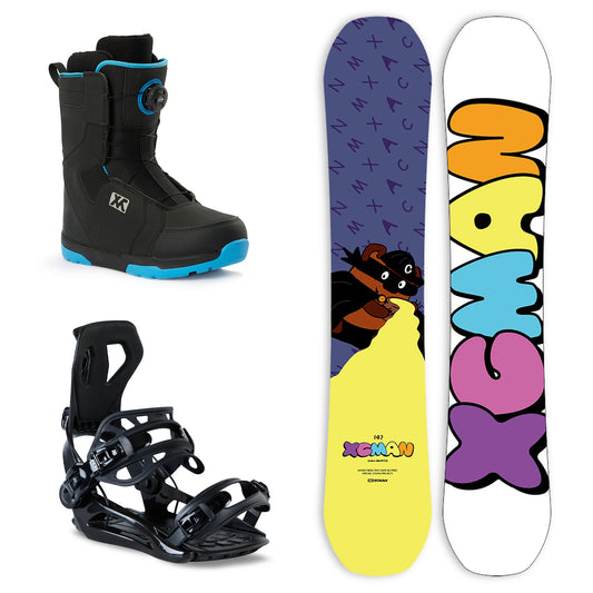 XCMAN Snowboard Packages Rainbow Cheese Chase-360 seco 2025