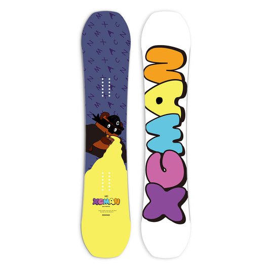 XCMAN All Mountain Snowboard Rainbow Cheese Chase