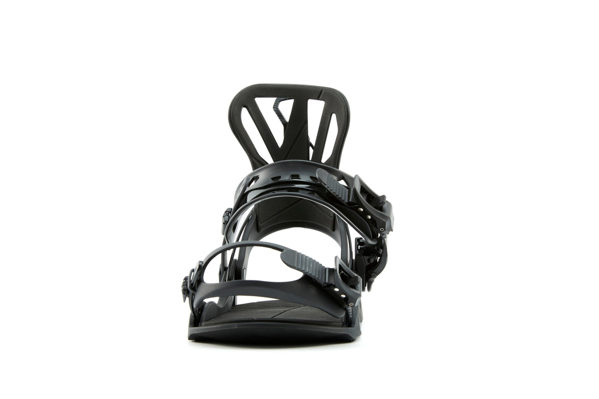 Xcman 360 Seco Pro All-Mountain Snowboard Bindings - Black