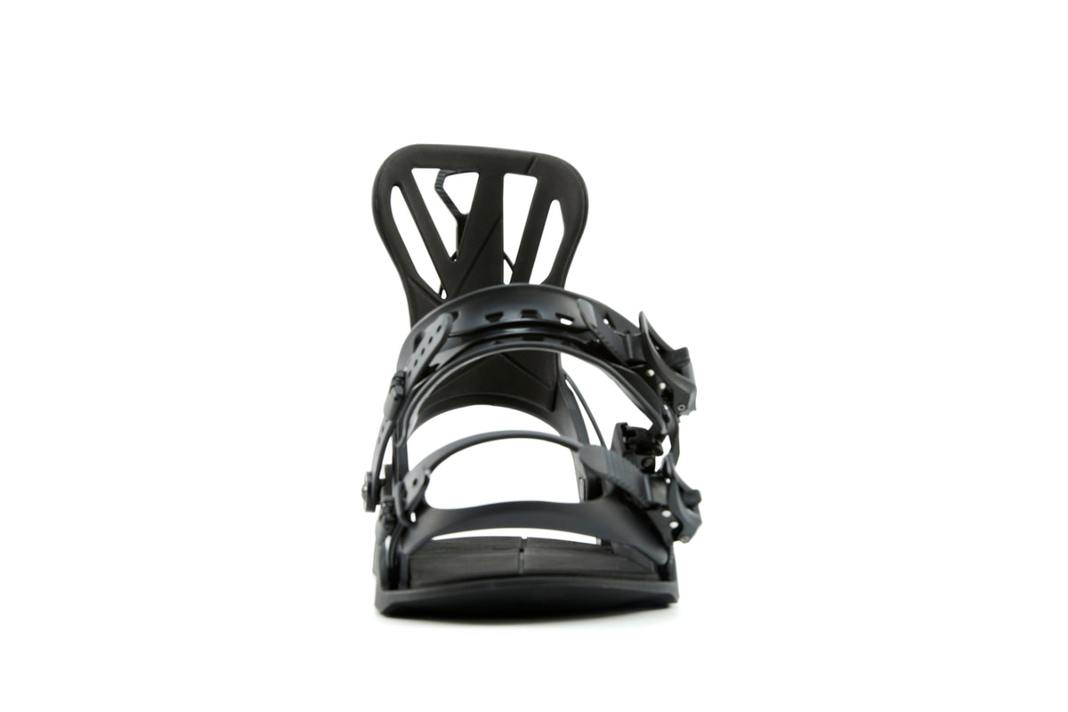 Xcman 360 Seco Pro All-Mountain Snowboard Bindings - Black