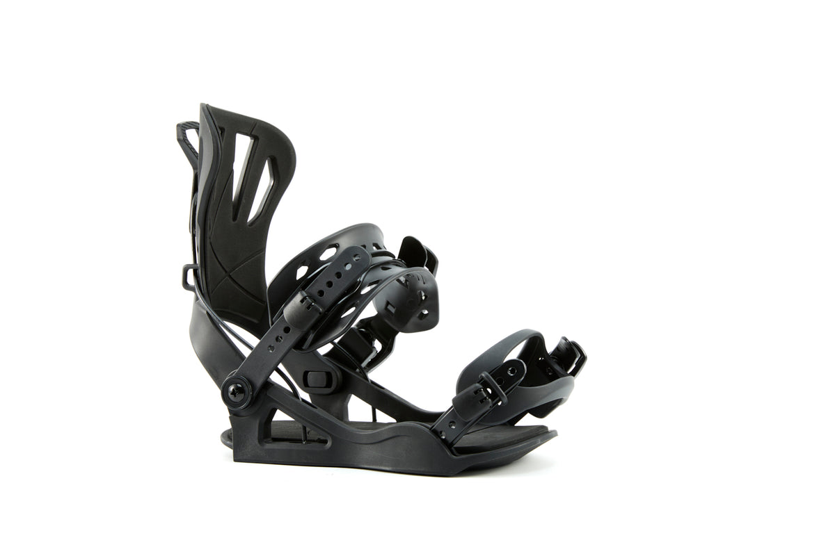 Xcman 360 Seco Pro All-Mountain Snowboard Bindings - Black
