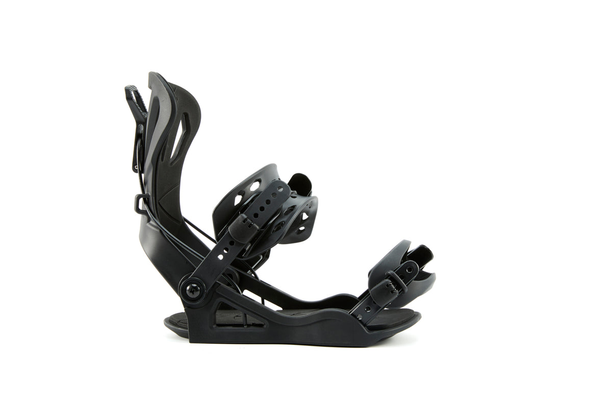 Xcman 360 Seco Pro All-Mountain Snowboard Bindings - Black