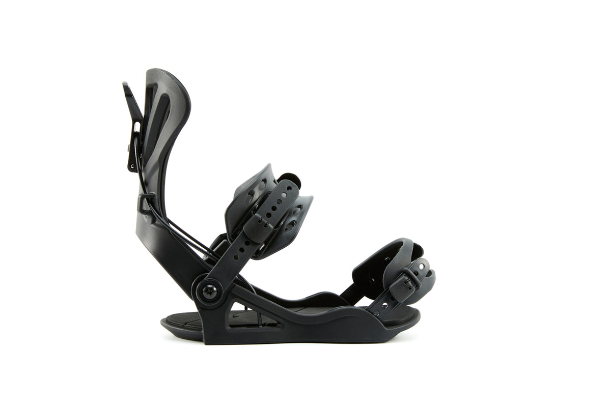 Xcman 360 Seco Pro All-Mountain Snowboard Bindings - Black