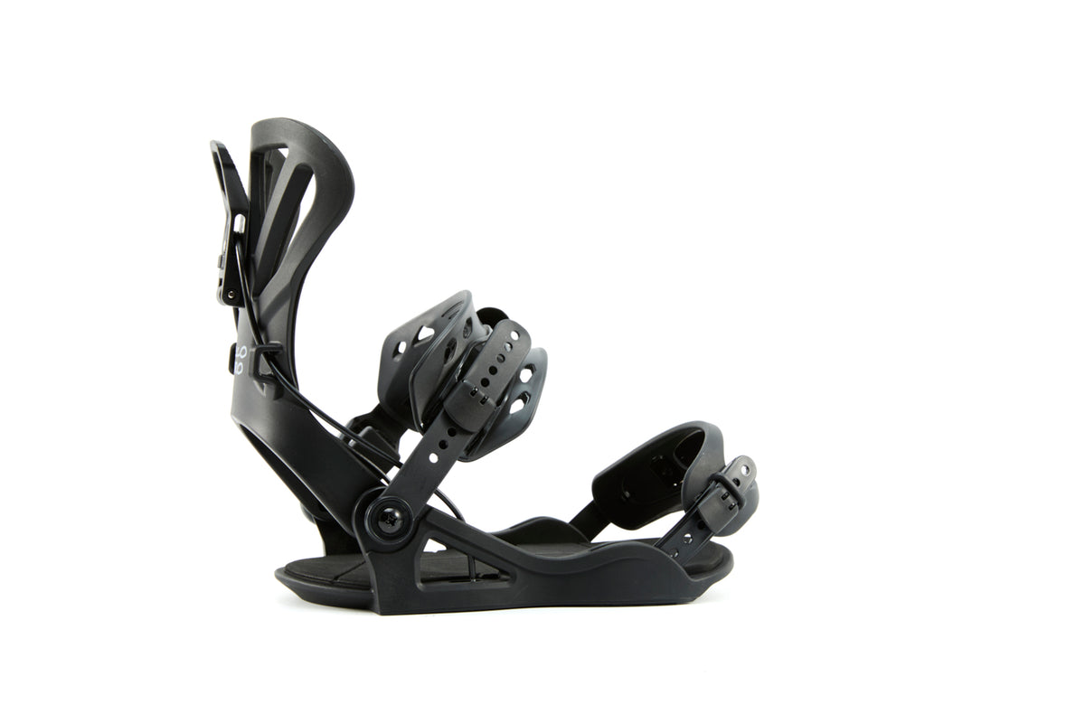 Xcman 360 Seco Pro All-Mountain Snowboard Bindings - Black