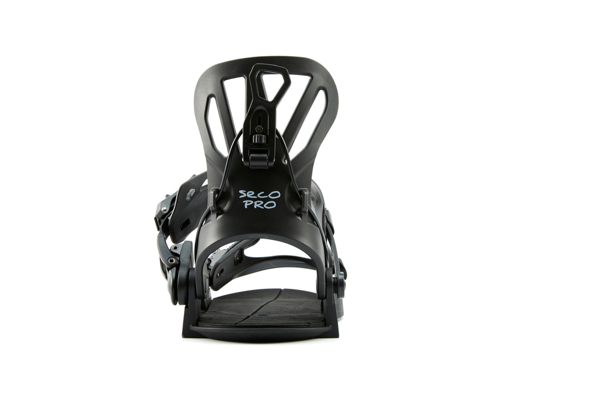 Xcman 360 Seco Pro All-Mountain Snowboard Bindings - Black