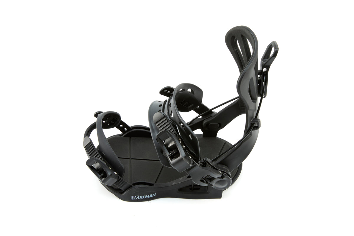 Xcman 360 Seco Pro All-Mountain Snowboard Bindings - Black
