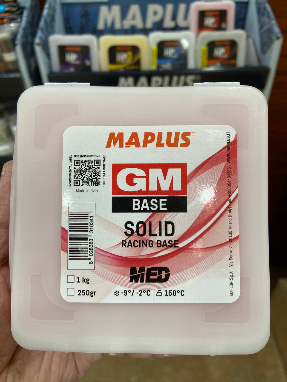 MAPLUS GM Race Wachs Solid Heiß 250g MFF0172