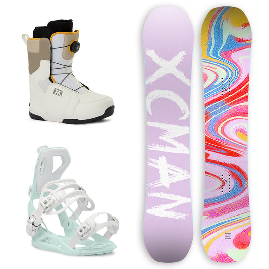 XCMAN Snowboard Packages ‌‌Lilac Reverie‌-360 seco 2025