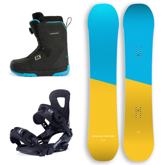 XCMAN Snowboard Packages Citrus Horizon-M2 2025