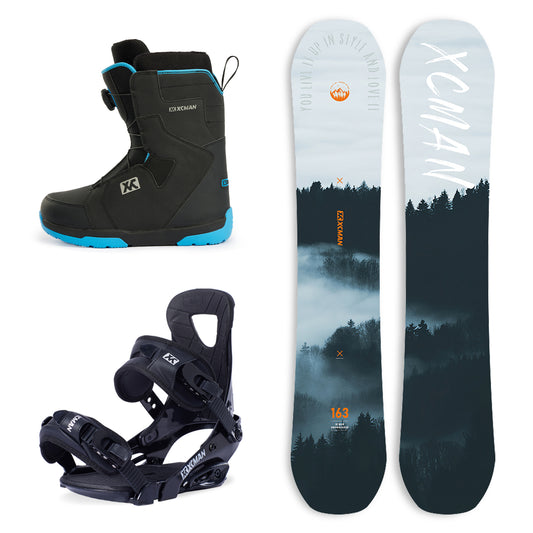 XCMAN Snowboard Packages ‌Cloudy forest-M2 2025