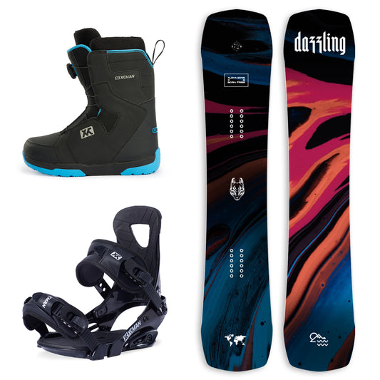 XCMAN Snowboard Packages DAZZLING-M2 2025
