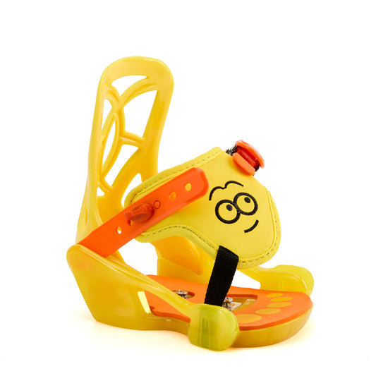 TERROR Kid's Snowboard Bindings-Prime F1-Yellow
