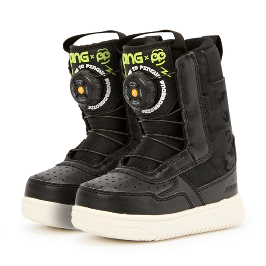 LUCKYBOO Snowboard Boots -PP-Black